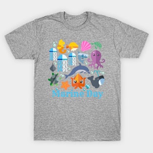 Marine day - Sea day T-Shirt